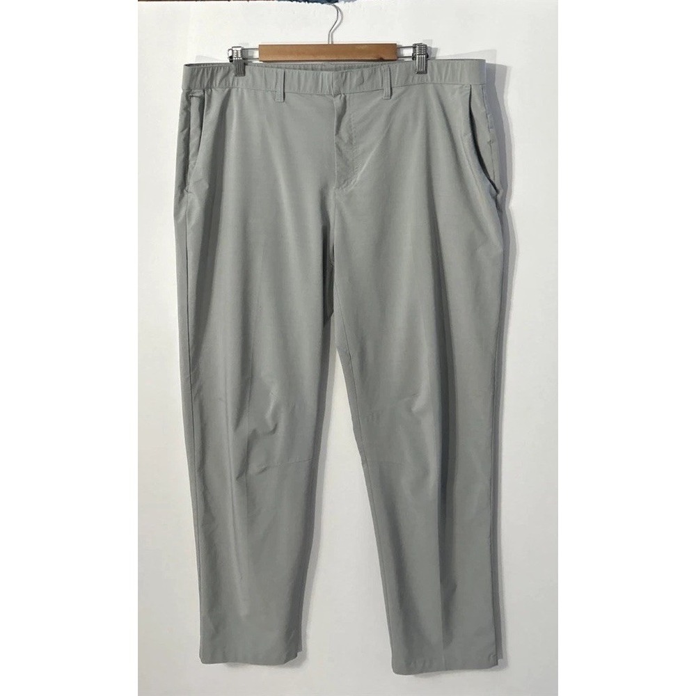 Fabletics The Only Pant Stretch Chinos Mens Size XXL‎ Gray 2XL
